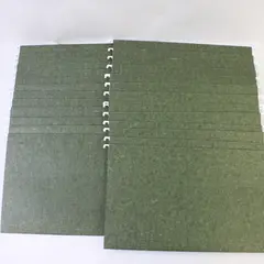 Set of 25 Globe-Weis Legal Size Green Hanging File Folders
