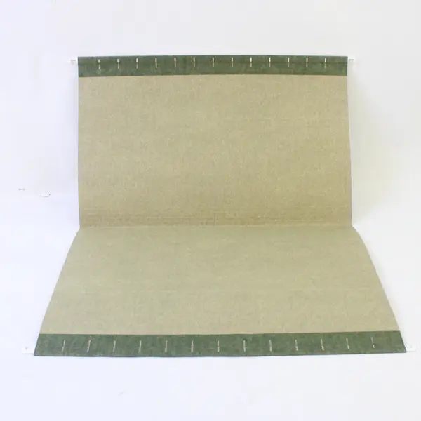 Set of 25 Globe-Weis Legal Size Green Hanging File Folders