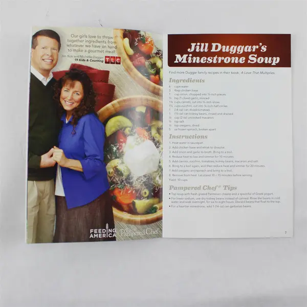 The Pampered Chef Cookbook For A Cause Vol 3 2012 Paperback Good