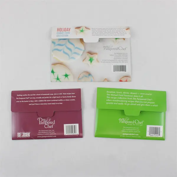 Lot of 3 The Pampered Chef Recipe Card Collections 2004 2011 & 2014 Good