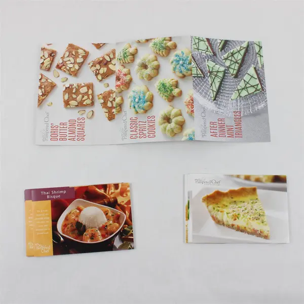 Lot of 3 The Pampered Chef Recipe Card Collections 2004 2011 & 2014 Good
