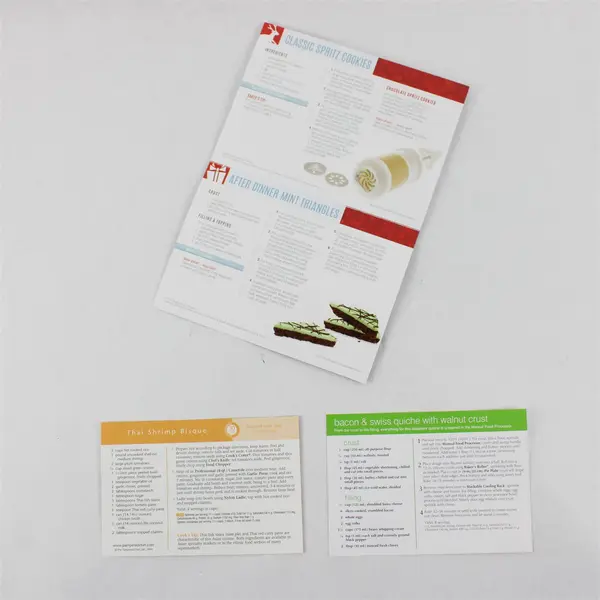 Lot of 3 The Pampered Chef Recipe Card Collections 2004 2011 & 2014 Good