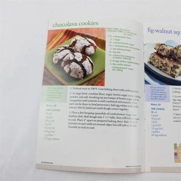 Lot of 2 Healthy Recipe Booklets 2005 & 2009 Good Condition