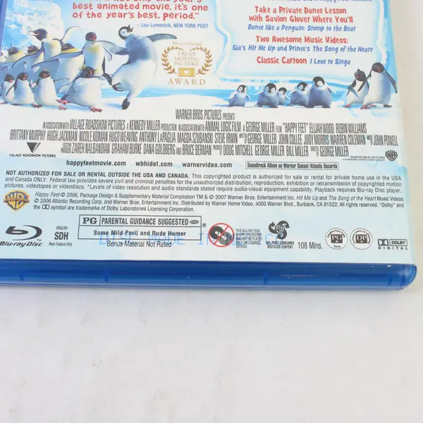 Happy Feet Blu-Ray  Movie 2006, #114097 