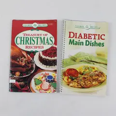 Lot of 2 Favorite All Time Recipes Booklets 1996 & 2008 Paperback Good