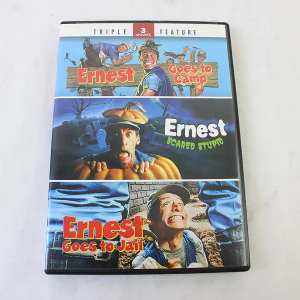 Ernest Goes to Camp/Scared Stupid/Goes to Jail DVD 2011 2-Discs Triple Feature