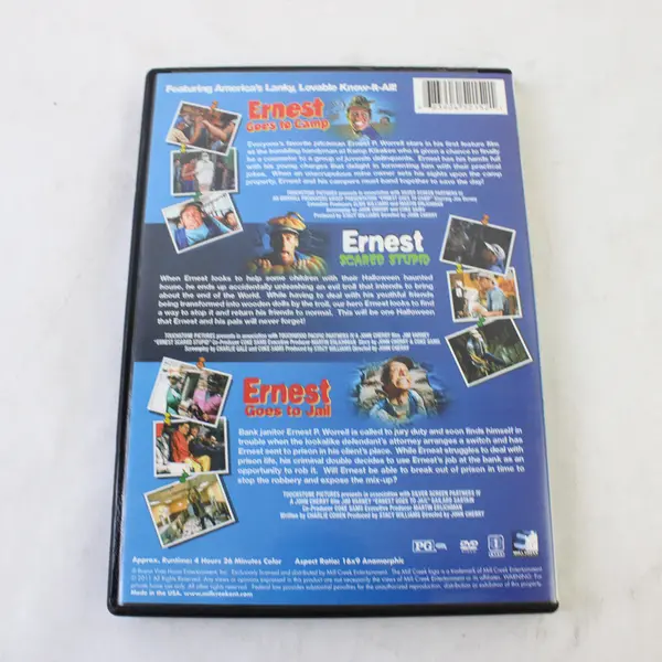 Ernest Goes to Camp/Scared Stupid/Goes to Jail DVD 2011 2-Discs Triple Feature