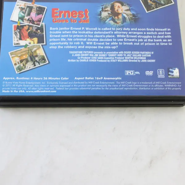 Ernest Goes to Camp/Scared Stupid/Goes to Jail DVD 2011 2-Discs Triple Feature