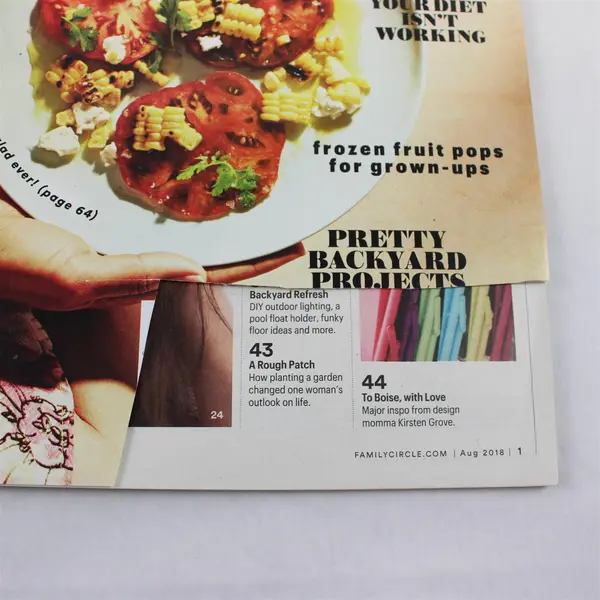 Lot of 3 Family Circle Magazines June & August 2018 & November 2019 Good
