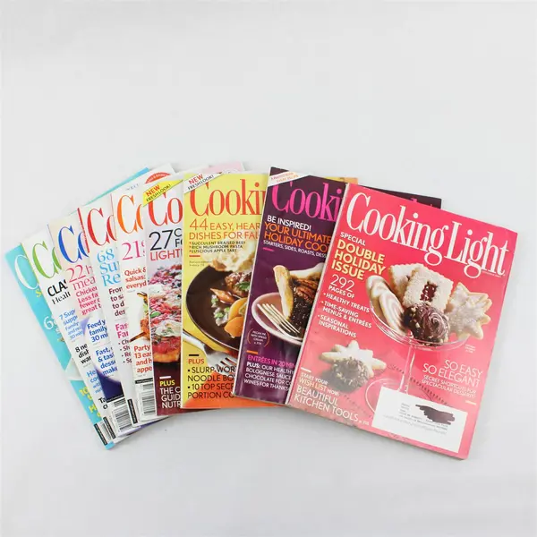 Lot of 9 Cooking Light Magazines April - December 2009 Good Condition