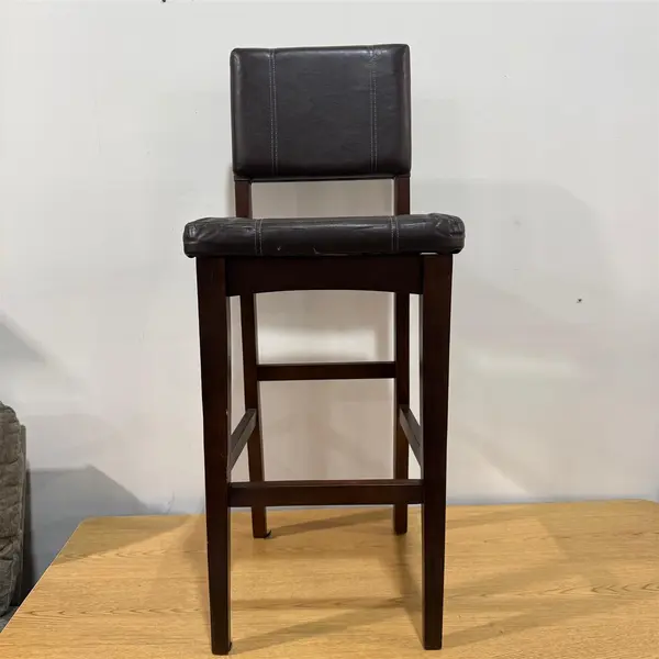Linon Home Decor Milano Pleather Pad Back Counter Stool - Local Pickup Only