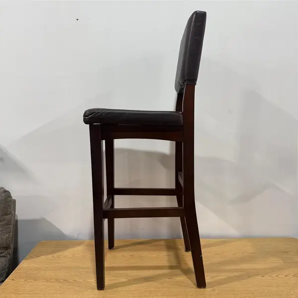 Linon Home Decor Milano Pleather Pad Back Counter Stool - Local Pickup Only