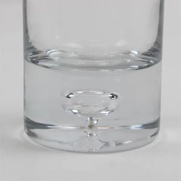 Unbranded/Unmarked Simple Cylinder Clear Glass Vase 10.25" Tall 3.25" Diameter