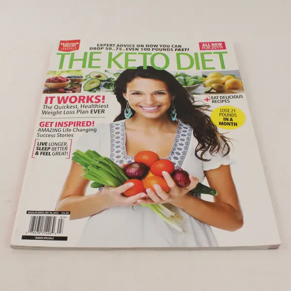 The Keto Diet From Woman's World Special Issue 2019 Featuring Delicious Recipes
