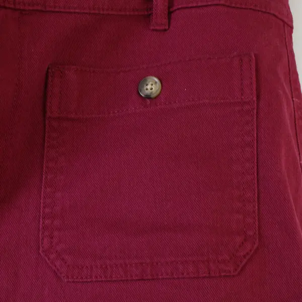 NWT LOFT Maroon Red Palmer Wide Leg Pants Women's Size 12
