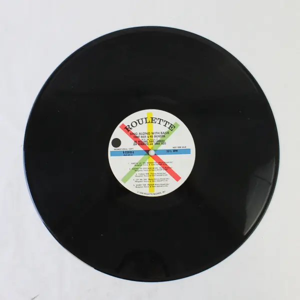 Sing Along With The Basie Band Various Artists 12" Vinyl Record 