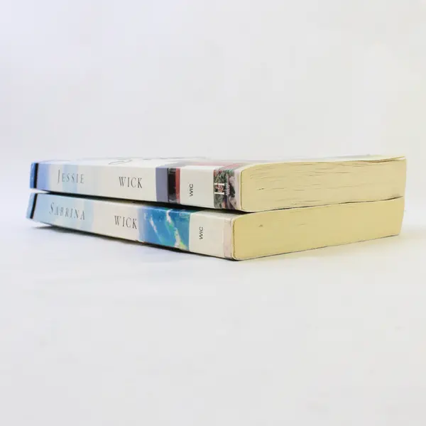 Lot of 2 Lori Wick Paperback Books - Jessie & Sabrina (Library Copies)