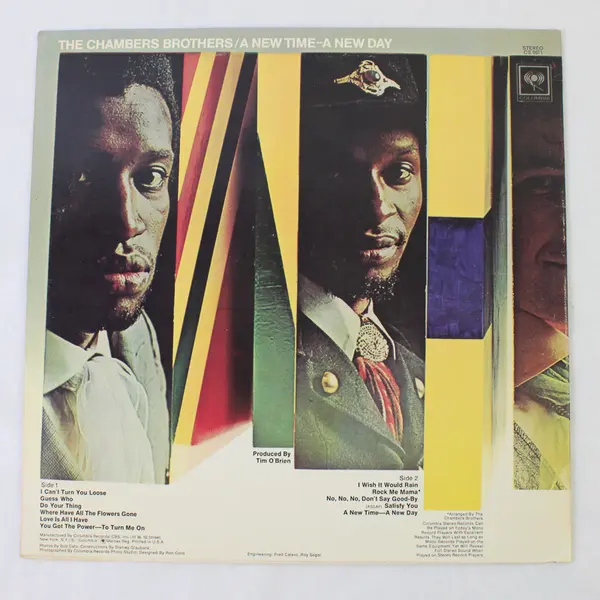The Chambers Brothers A New Time - A New Day 12" Vinyl Record