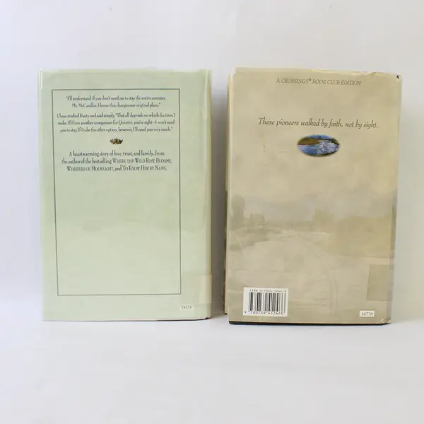 Lot of 2 Hardcover Books: L. Wick Promise Me Tomorrow & V. Wiggins Northwest