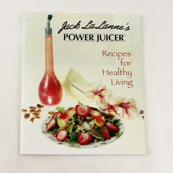 Vintage Jack LaLanne’s Power Juicer Recipes For Healthy Living Paperback Good