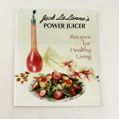 Vintage Jack LaLanne’s Power Juicer Recipes For Healthy Living Paperback Good