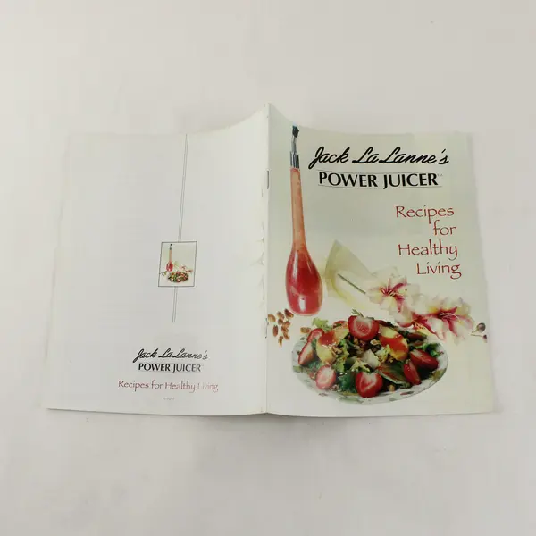 Vintage Jack LaLanne’s Power Juicer Recipes For Healthy Living Paperback Good
