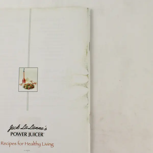 Vintage Jack LaLanne’s Power Juicer Recipes For Healthy Living Paperback Good