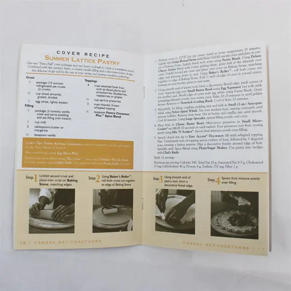 Vintage Lot of 5 Pampered Chef Season's Best Recipe Collections 2001-2003 Good