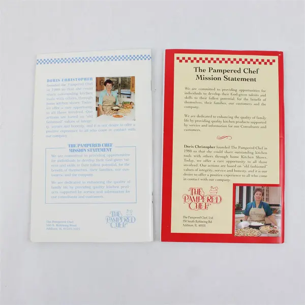Lot of 2 The Pampered Chef Favorites 1992 & The Pampered Chef Favorites II  1994