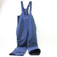 VTG Skor Competition Series Navy Blue Thermolite Snow Ski Bib Women's Medium