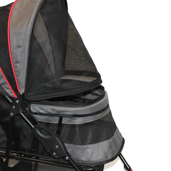 Regal Plus Pet Stroller Gray Shadow - Dogs & Cats Up to 25 lbs