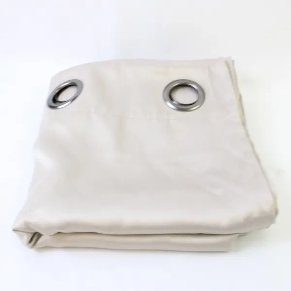 2 Panels Sun Zero Blackout Energy Efficient Grommet Curtains 40" x 84" PEARL