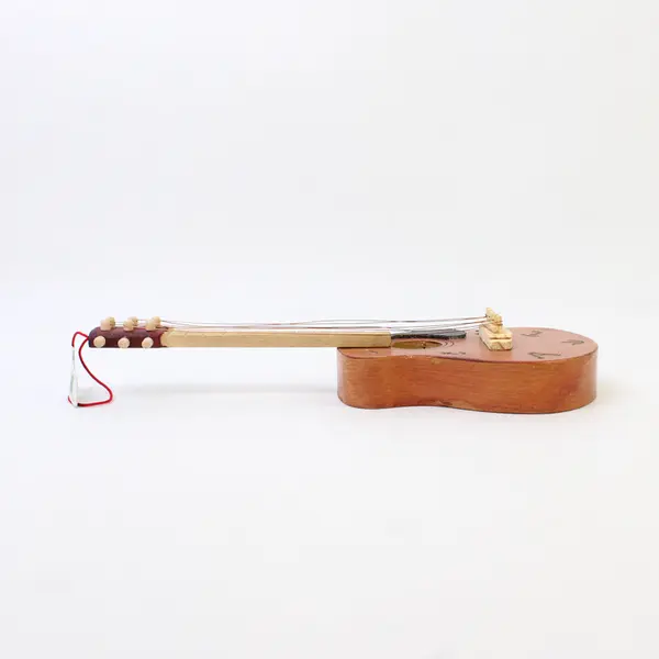 Midwest of Cannon Falls Wooden Guitar Ornament 8in Music Collectible New
