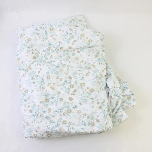 Lot Of 5 Ruvanti Blue/White Floral King Bed Set (3 Pillowcases, Flat, Fitted)