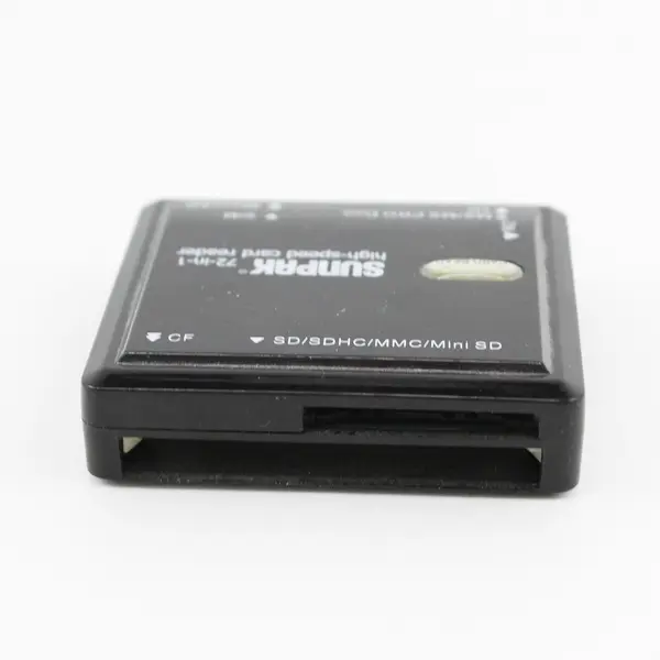 Sunpak 72-in-1 High-Speed Card Reader Built In USB 2.0 Self Storage Plug