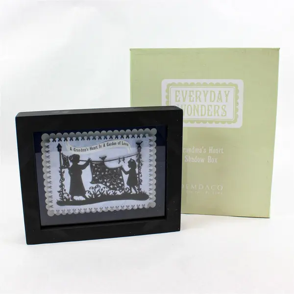 Demdaco Everyday Wonders 'Grandma's Heart' Shadow Box 14206