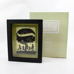Demdaco Everyday Wonders Family Shadow Box 14205 Decorative Collectible