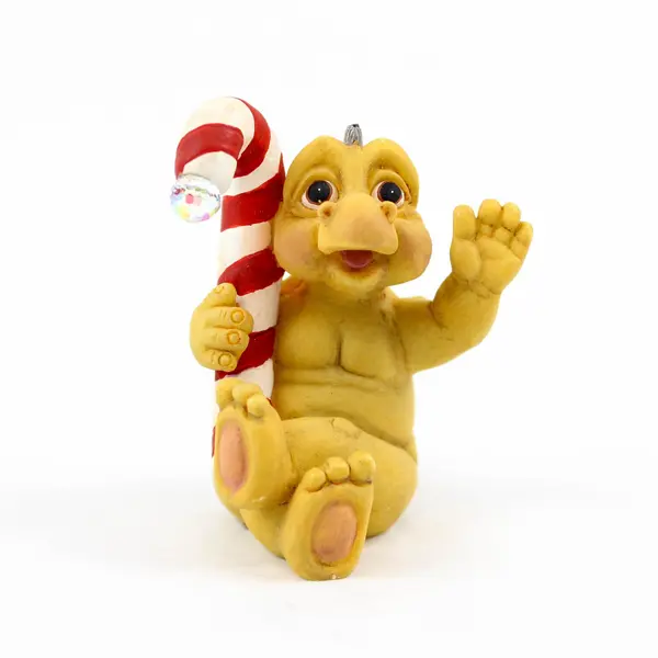 Krystonia Sticky Paws w/ Candy Cane Figurine 762 New