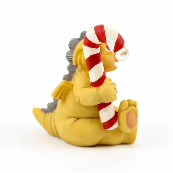 Krystonia Sticky Paws w/ Candy Cane Figurine 762 New
