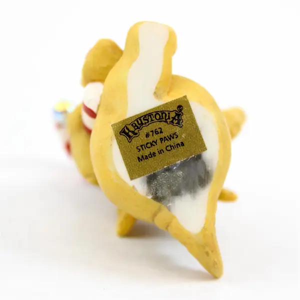 Krystonia Sticky Paws w/ Candy Cane Figurine 762 New