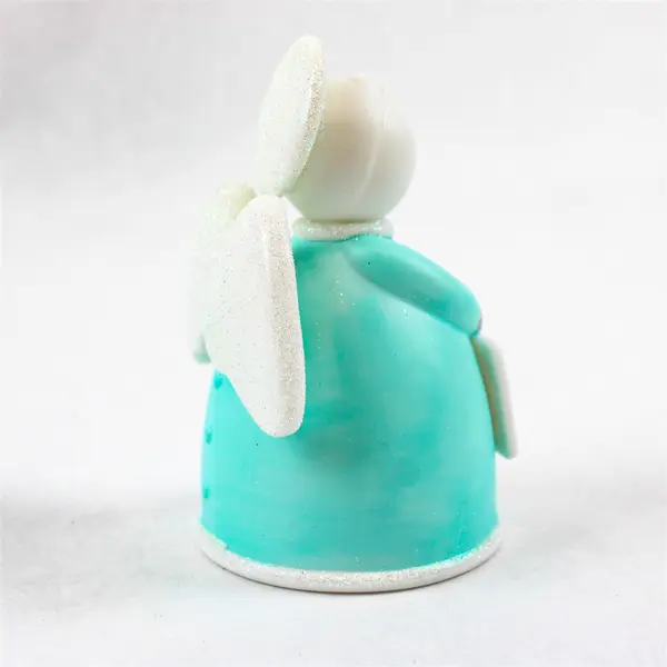 Enesco Simply Celebrate Angel Cake Bell Figurine 107903 New Collectible