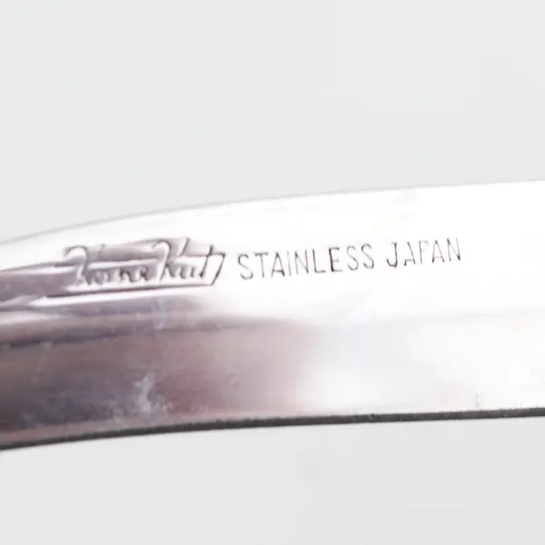 Lot of 2 Kane Kut Stainless Straight Edge Wooden Handle Paring Knives 6.25" 