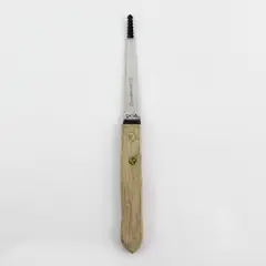 VTG Ekco Stainless Double Sided Serrated Grapefruit Knife Wooden Handle 7.5" 