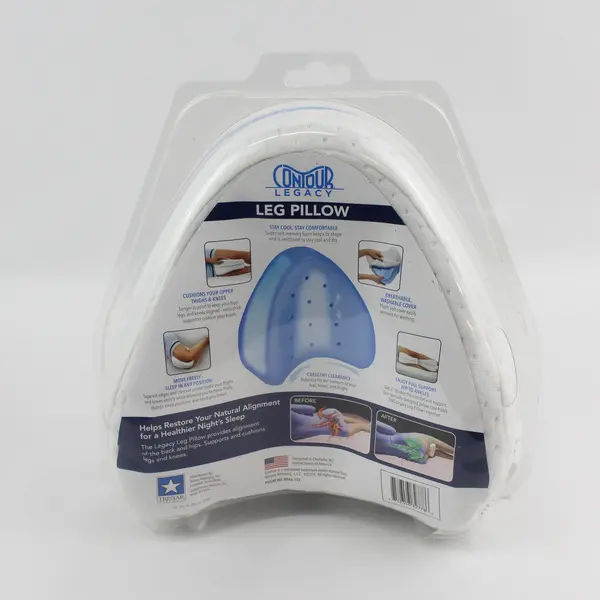 Contour Legacy Memory Foam Leg Pillow Washable Cover