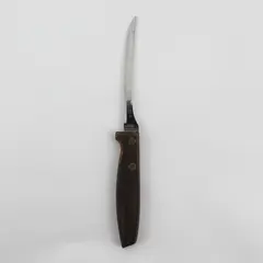 Regal Sheffield Stainless Serrated Fruit Tomato Knife With Wooden Handle 8" 