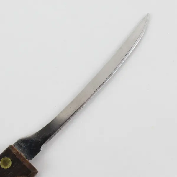 Regal Sheffield Stainless Serrated Fruit Tomato Knife With Wooden Handle 8" 