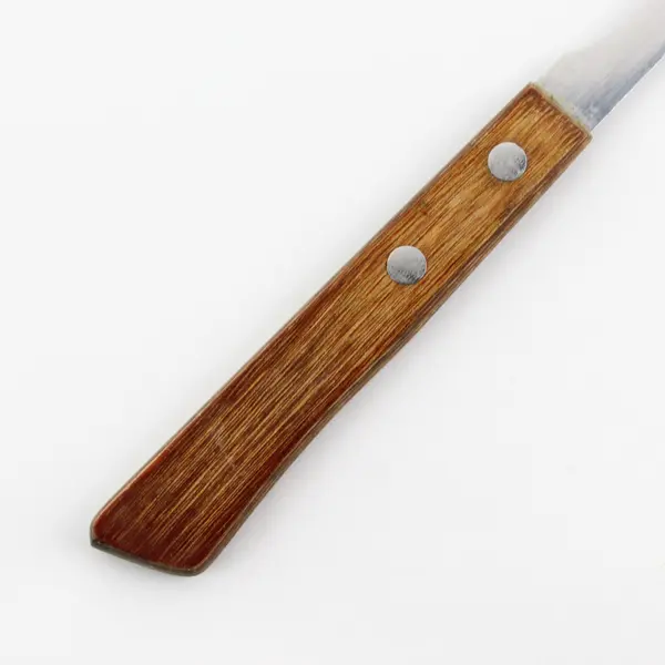 Unbranded Stainless Steel Serrated Fruit Tomato Knife With Wooden Handle 8.25" 