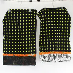 Set of 2 Handmade Halloween Queen Pillowcases 18" x 29"