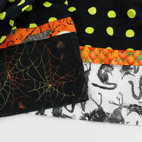 Set of 2 Handmade Halloween Queen Pillowcases 18" x 29"