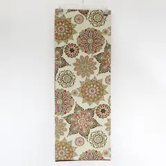 Multicolor Embroidered Boho Mandala Table Runner 13" x 70"